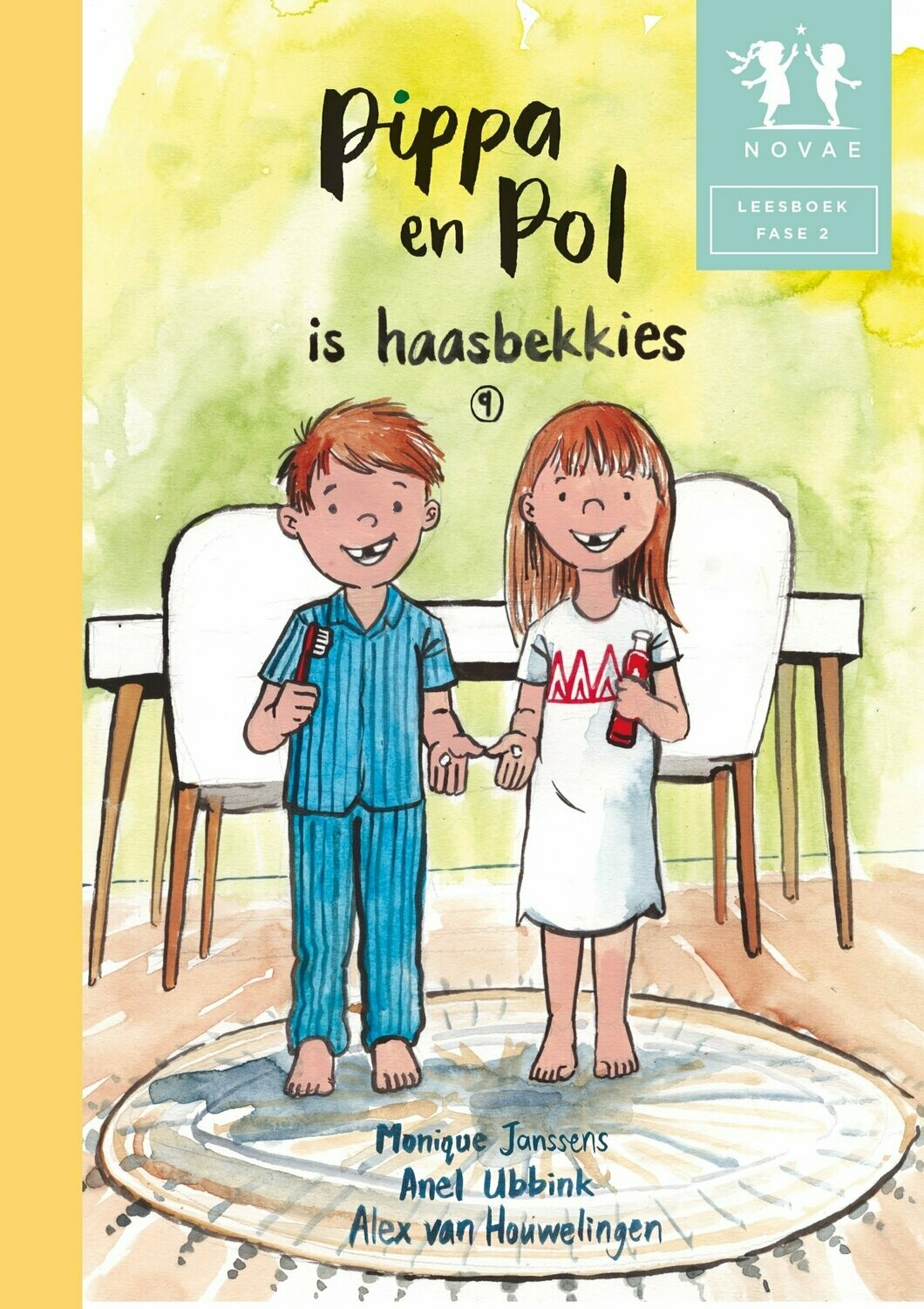 Pippa en Pol is haasbekkies - Leesboek