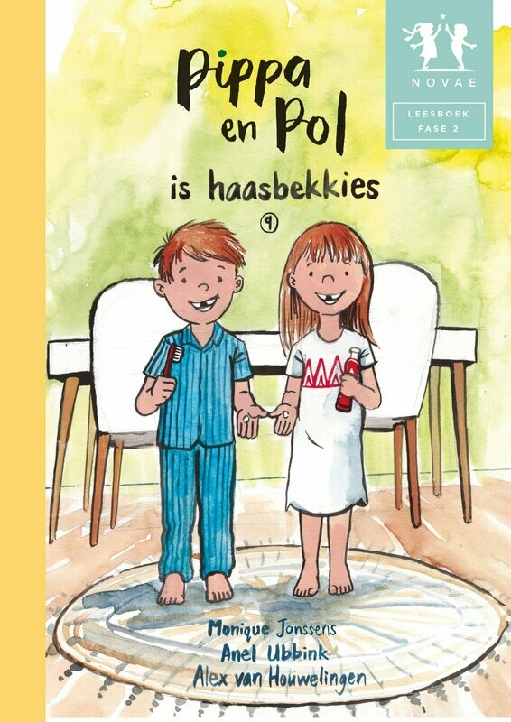 Pippa en Pol is haasbekkies - Leesboek