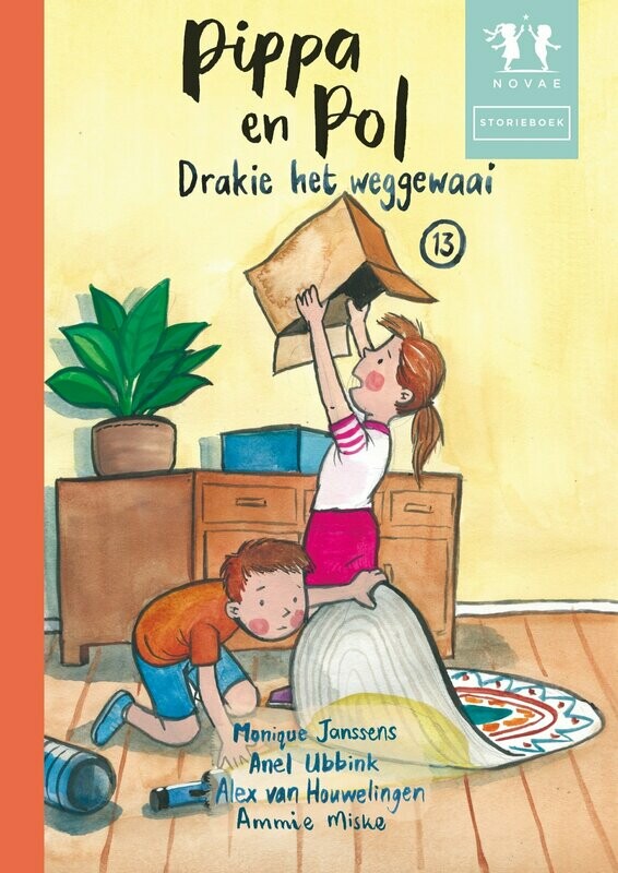 Pippa en Pol: Drakie het weggewaai - Storieboek