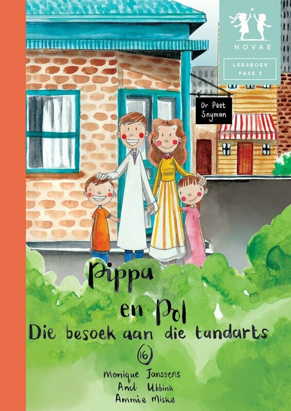 Pippa en Pol: Die besoek aan die tandarts - Leesboek
