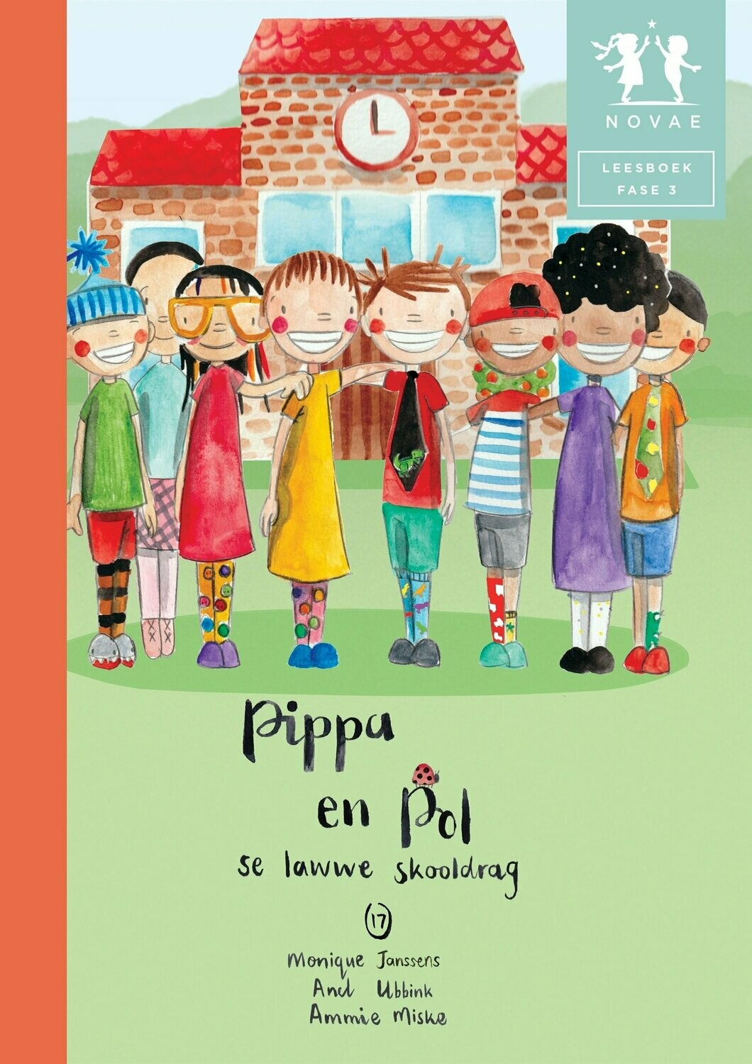 Pippa en Pol se lawwe skooldrag - Leesboek