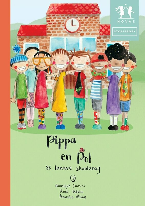 Pippa en Pol se lawwe skooldrag - Storieboek
