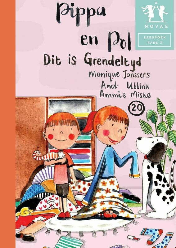 Pippa en Pol - Dit is Grendeltyd - Leesboek