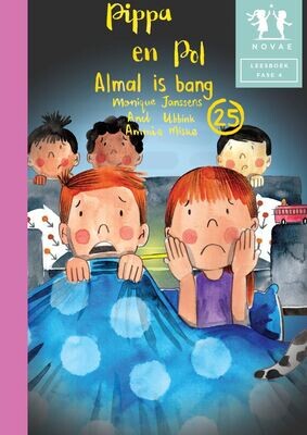 Pippa en Pol: Almal is bang - Leesboek