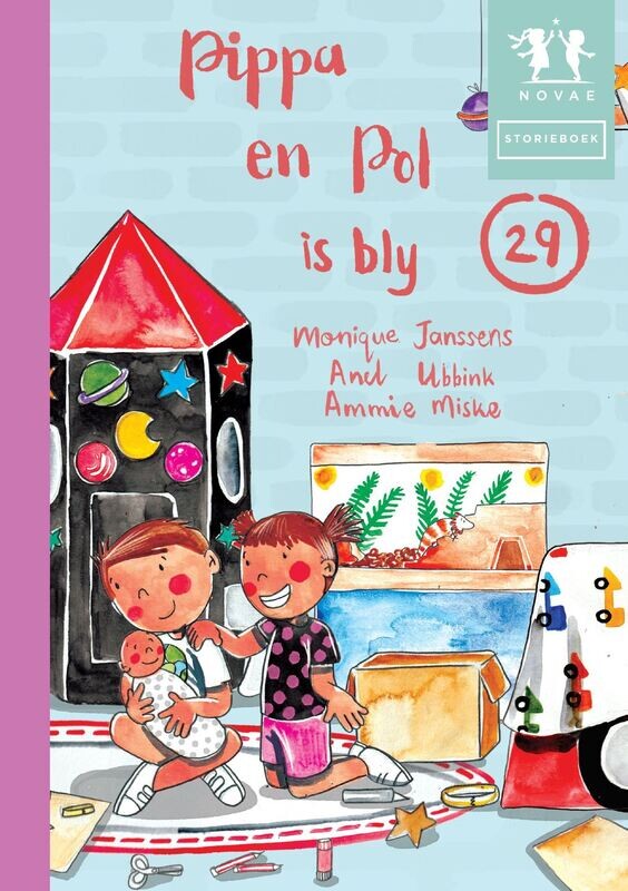 Pippa en Pol is bly - Storieboek