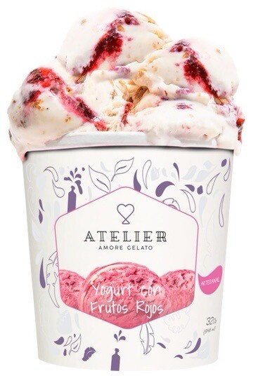 Yogurt con Frutos Rojos 1 Litro