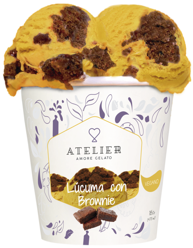 Lúcuma con Brownie 500ml