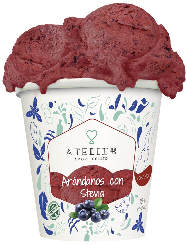 Arándanos con Stevia 1 Litro- vegano