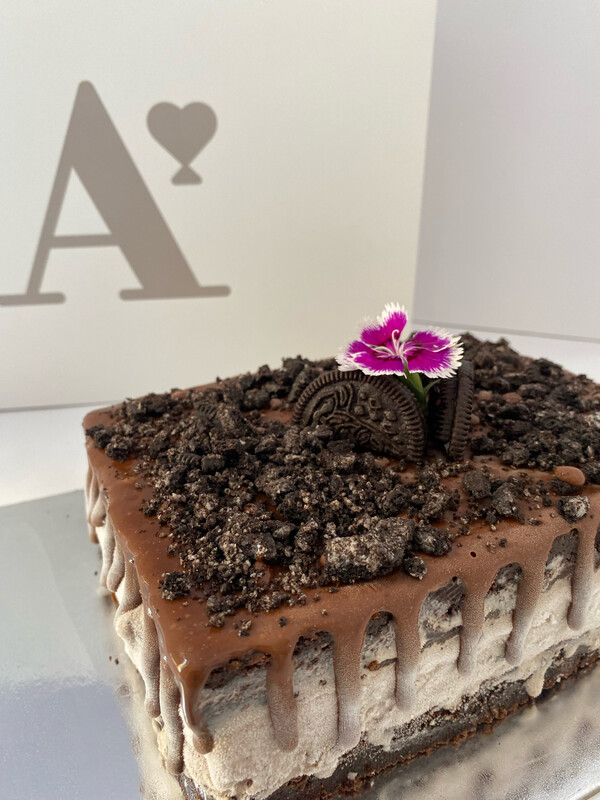 Torta Atelier 🍰 Relleno helado de Cookies and Cream