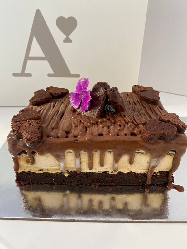 Torta Atelier 🍰 Relleno helado de Lúcuma