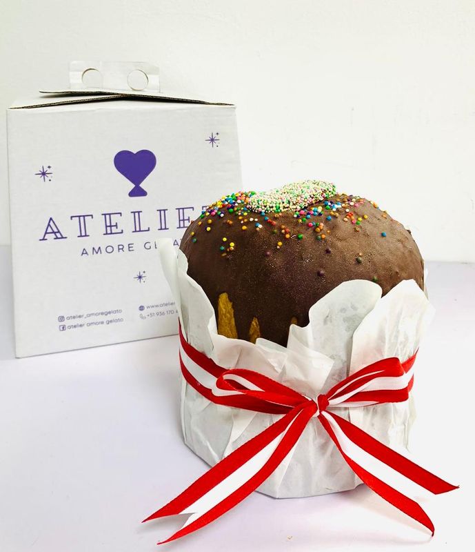 Panetón Atelier- relleno de gelato!💜