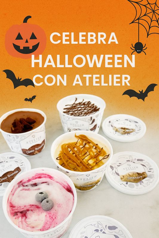 Feliz Halloween 🎃 🥳: 3 medio + conos (x6)