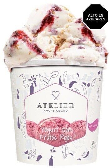 Yogurt con Frutos Rojos 500ml