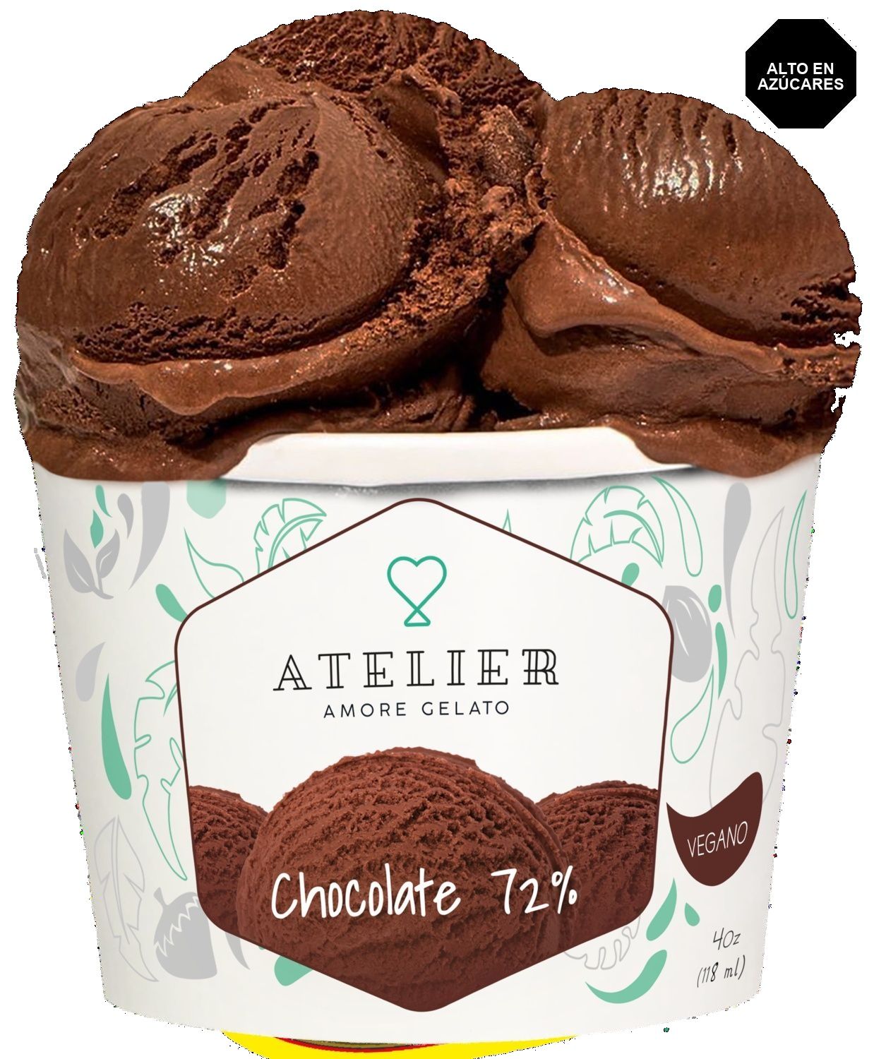Chocolate Vegano 72% 118ml