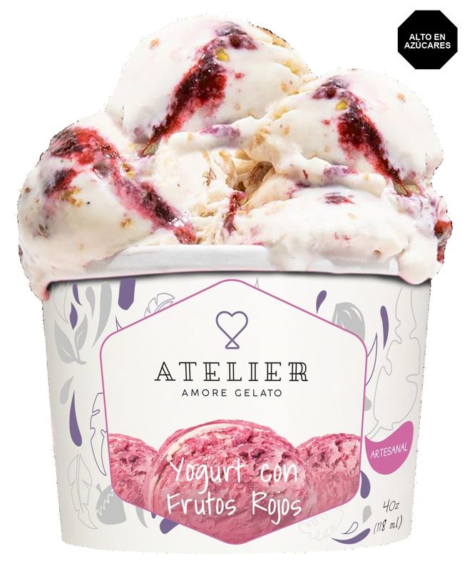 Yogurt con Frutos Rojos 118ml