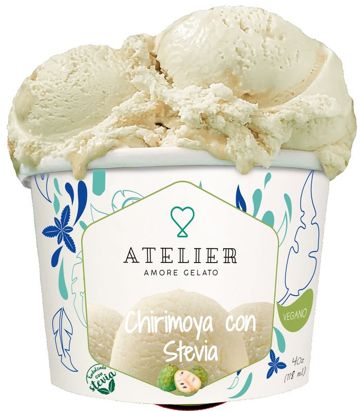 Chirimoya con Stevia 118ml- vegano