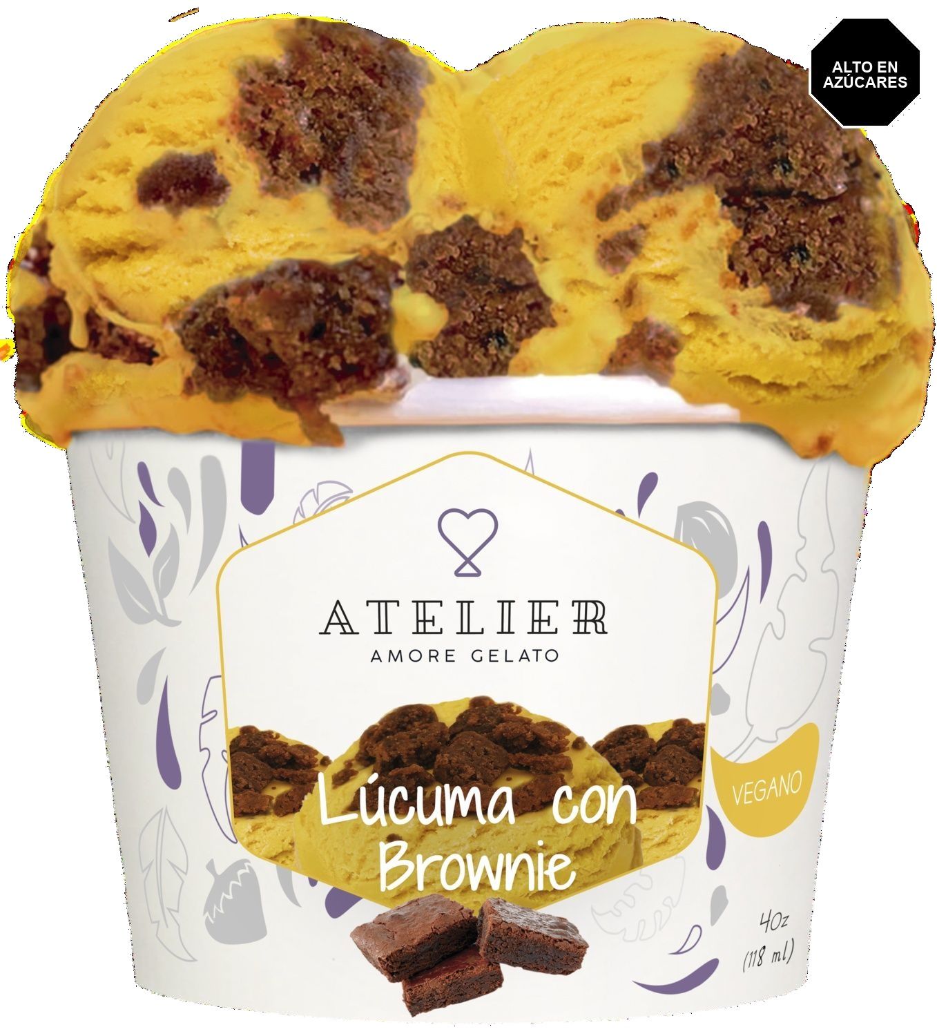 Lúcuma con Brownie 118ml