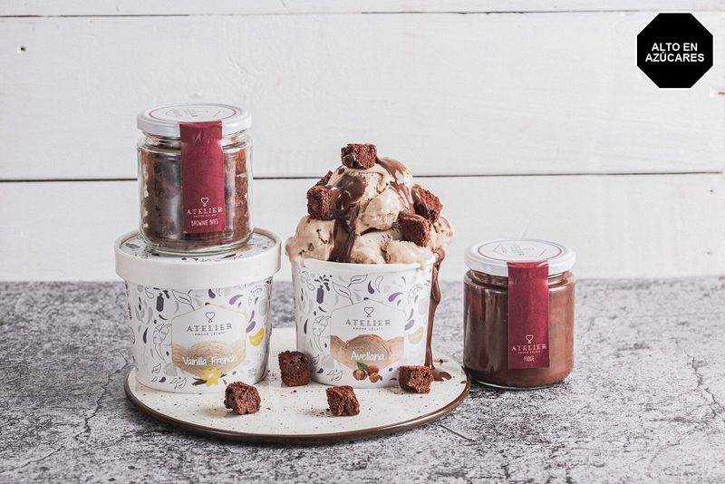 Pack Cucharita 🥄🥰: 2 medios +  fudge + Brownie bites