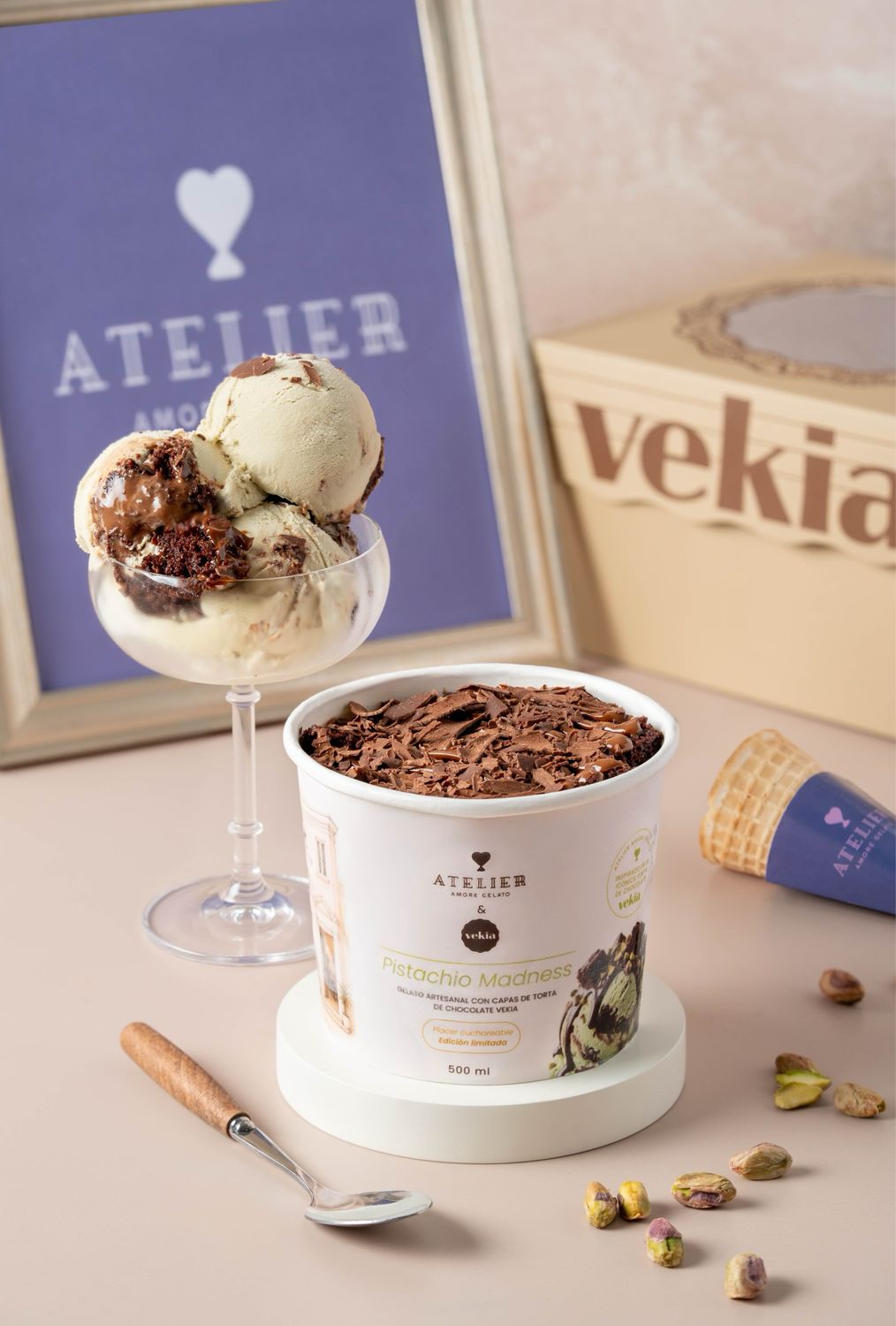 Pistacchio madeness💚- Vekia x Atelier