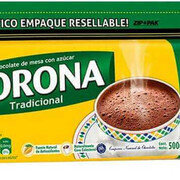 Chocolate Corona tradicional X 500 Gramos