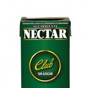 Aguardiente Nectar Club sin Azucar  Vol 24 grados X 250 ml