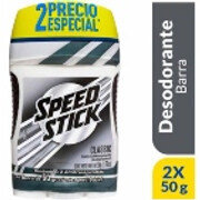 Desodorante Speed Barra X 2 Unidades de 50 gramos