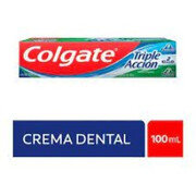 Crema Dental Colgate Triple Acción X 12 Unidades de 100 ml