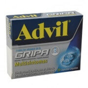 Medicamentos Advil Gripa Multisintomas Cápsula Líquida X 20 Unidades