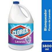 Blanqueador Clorox Flores de Lavanda X 3800 ml