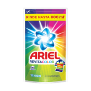 Detergente Ariel Revita Color Liquido Doy Pack X 400 ml