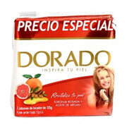 Jabon Dorado Aceite De Argan X 125 Gramos Paquete X 3 Unidades