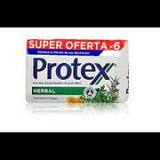 Jabón de Baño Protex Herbal 3 X 6 Unidades de 120 Gramos