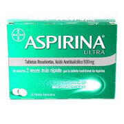 Aspirina Ultra X 10 tabletas