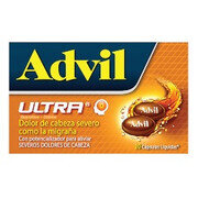 Advil Ultra Ibuprofeno + Cafeina Capsula 200 Tabletas de 65 Gramos