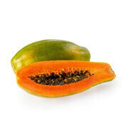 Papaya Maradol Verde X 1 U nidad Aprox 2 Kilos UND