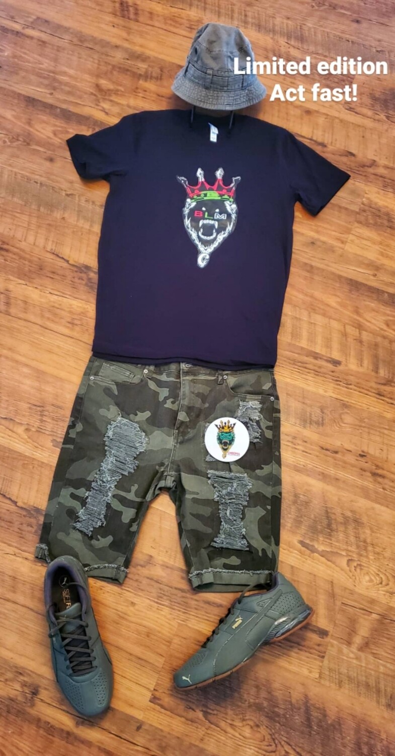 Chroma camo shorts