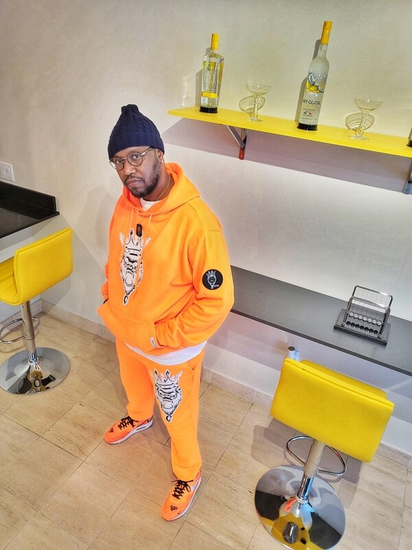 Sunkist Orange King Chroma Ghostface hoodie set
