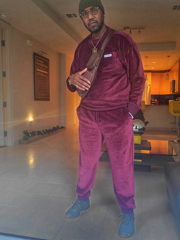 Chroma Signature Line Velour Jogger