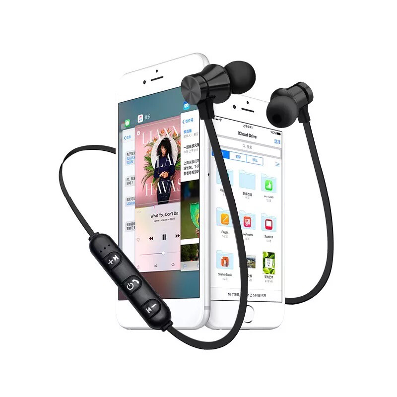 Smart Metal Jacket Magnetic in-Ear Earphone with Mic and Remote Control，3.5mm Wired Aluminum Case Earbuds Headset Headphone for Smartphone, Desktop, Laptop, MP3, Walkman