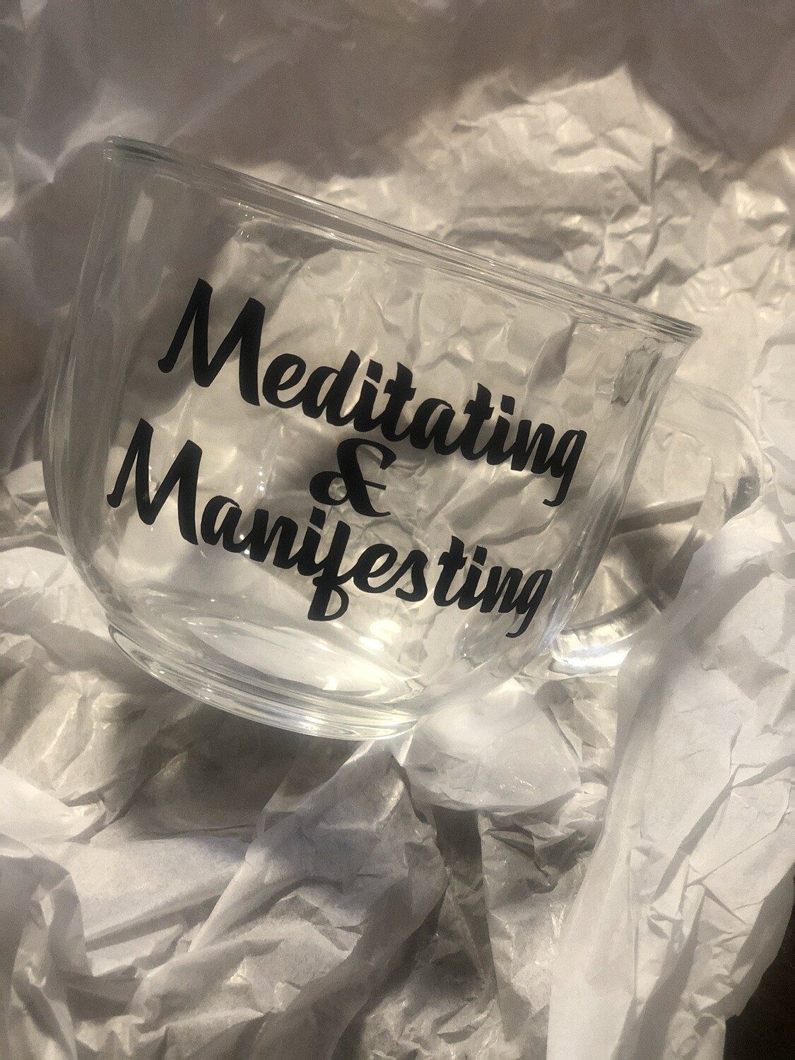 Meditating & Manifesting Tea cup
