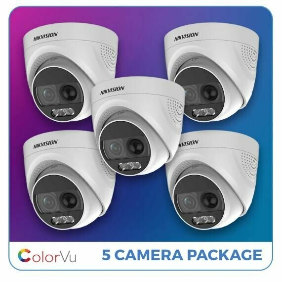5 Camera 1080P Colour Installation