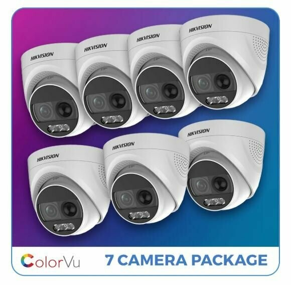 7 Camera 1080P Colour Installation