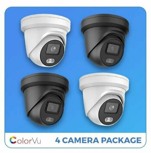 4 Camera IP Colour Installation