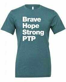 Brave, Hope, Strong, PTP Unisex T-Shirt