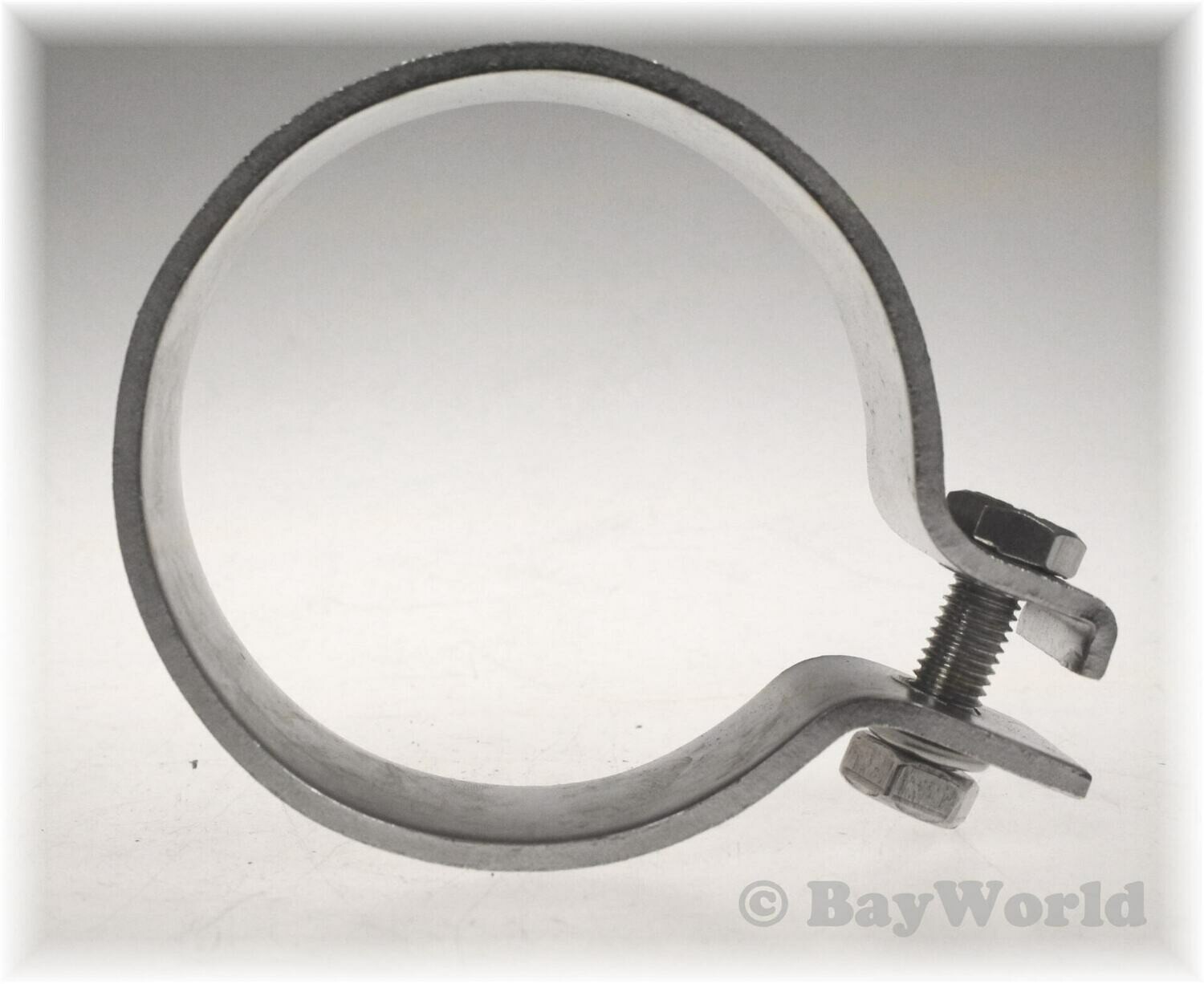 DIN-Schelle Edelstahl V2A 89,5mm DIN-Schelle Edelstahl V2A 89,5mm