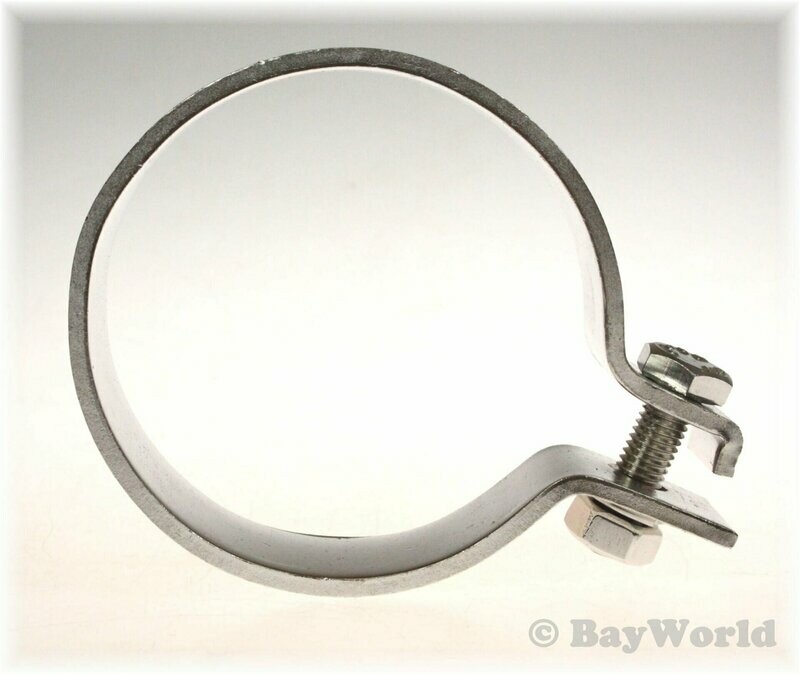 DIN-Schelle Edelstahl V2A 90,5mm