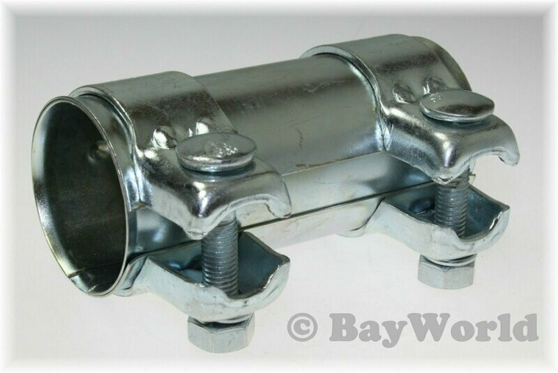 Rohrverbinder Edelstahl 38mm x 42,5mm x 125mm