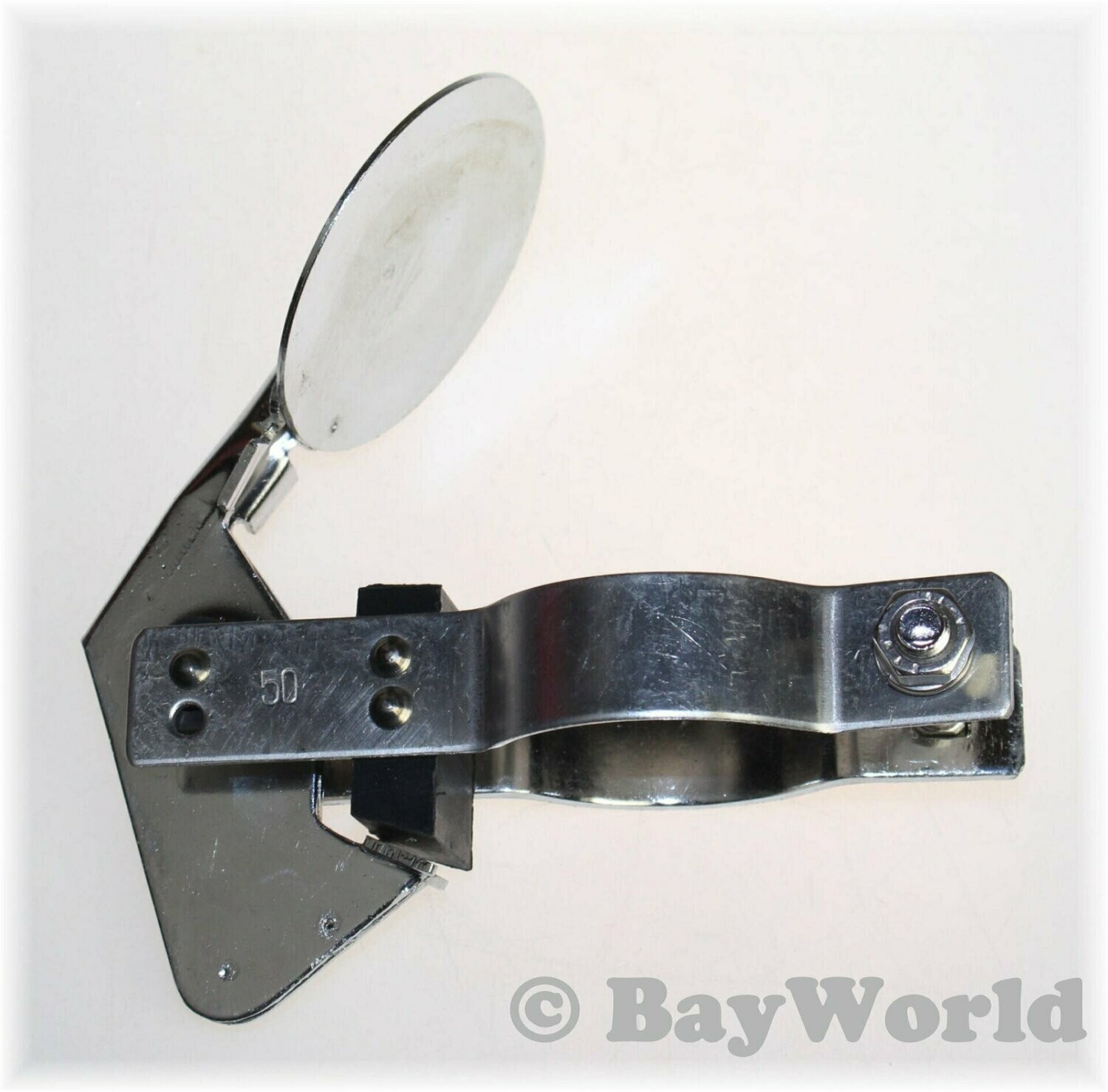 50mm Regenkappe Edelstahl V2A Hoch-Auspuff Schutzklappe 45 - 55mm