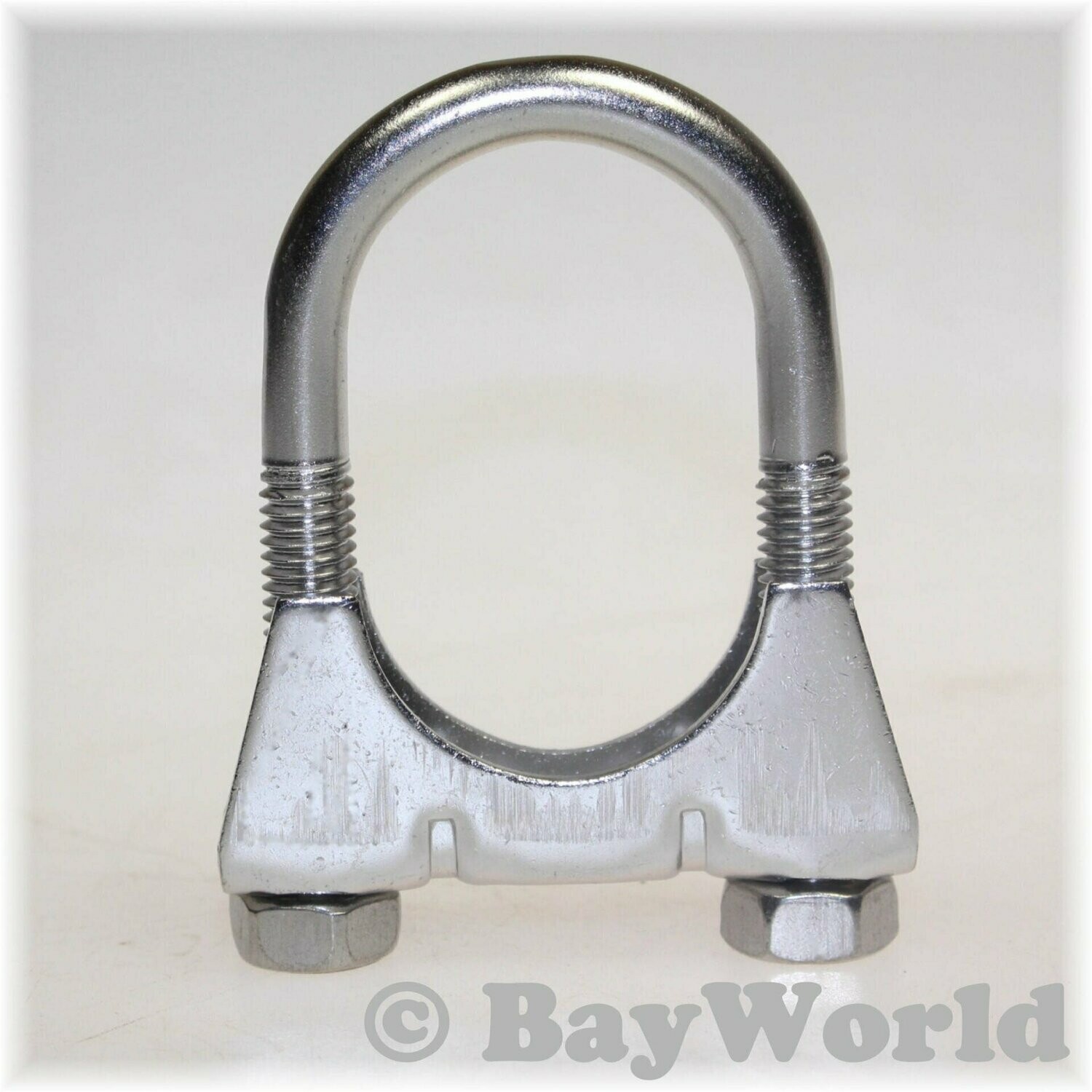 1 x Extra lange Edelstahl V2A M8x40mm Bügelschelle Antennen Montage Mastschelle