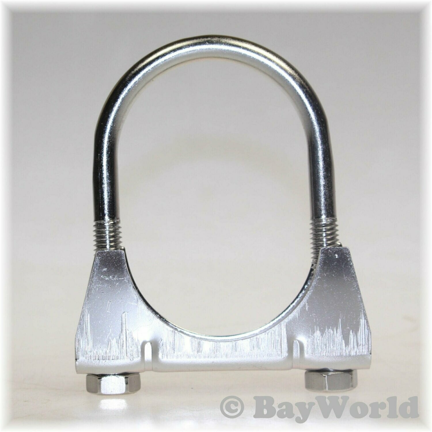1 x Extra lange Edelstahl V2A M8x50mm Bügelschelle Antennen Montage Mastschelle